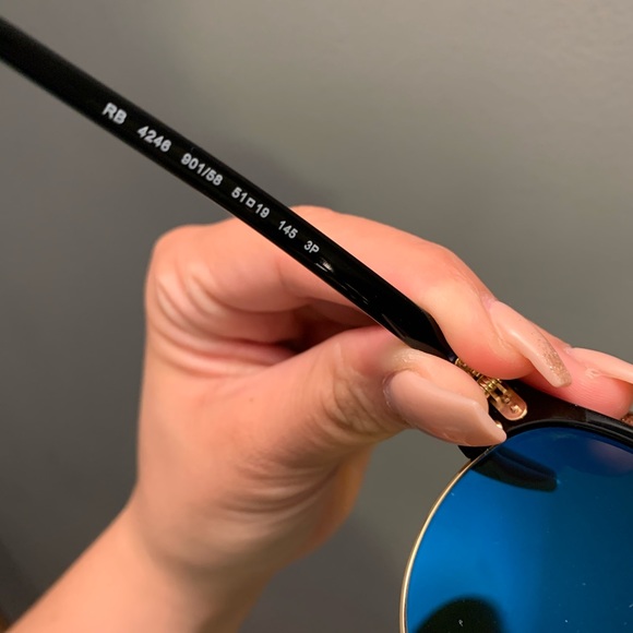 POLARIZED Ray-Ban Clubround Classic - Picture 3 of 5